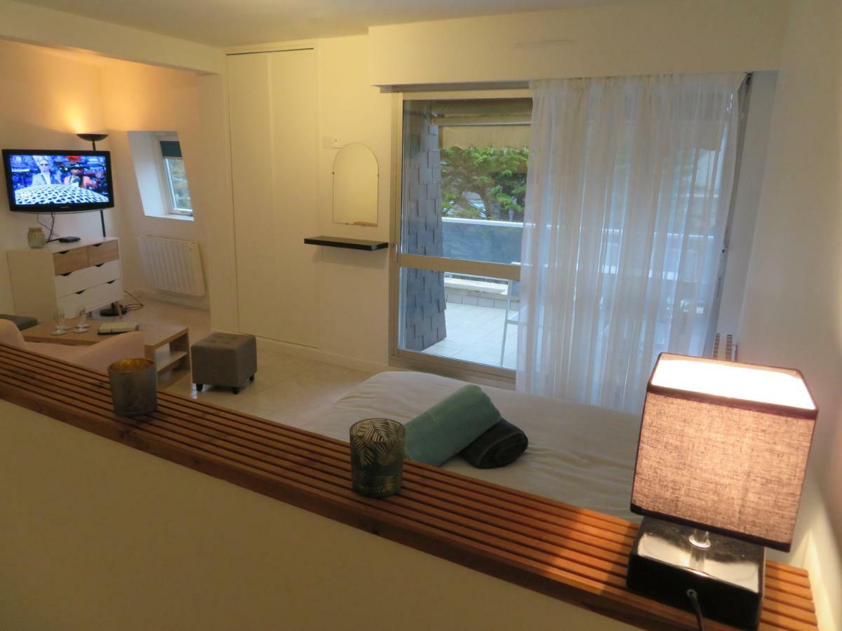 Le Studio "La Plage" 3 Etoiles Face A La Mer Bénodet Buitenkant foto